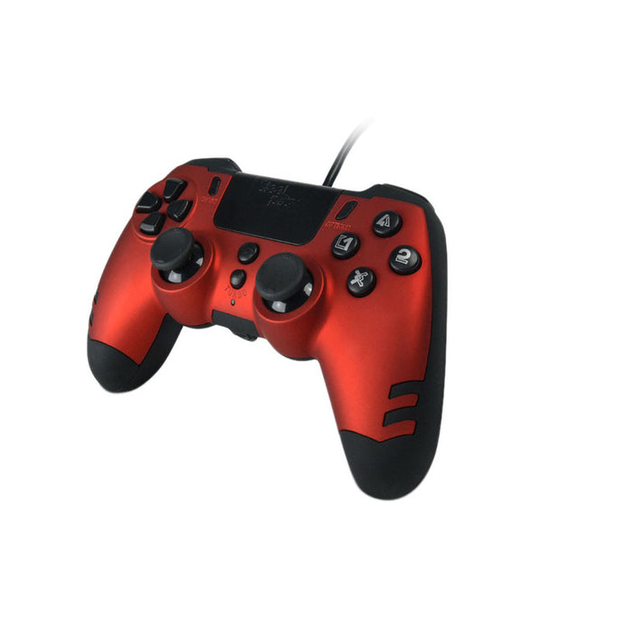 SteelPlay Metaltech Wired Joystick - Ruby Red Slim (PS4)