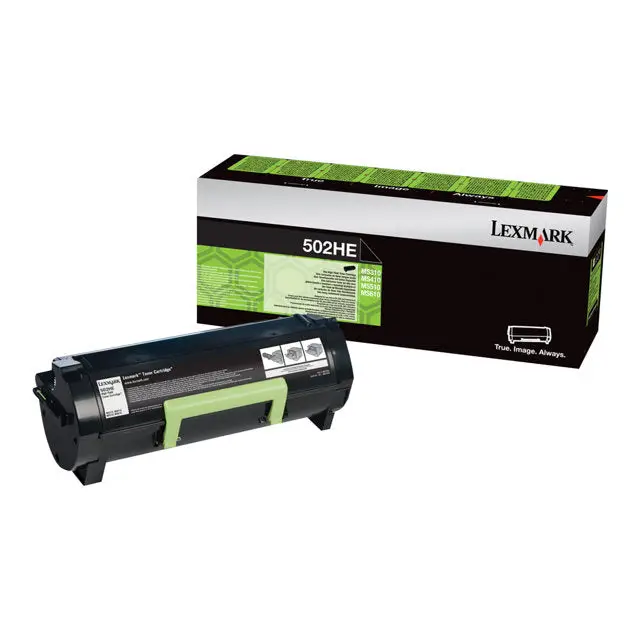 LEXMARK 502HE toner cartridge black standard capacity 5.000 pages 1-pack corporate - Тонери<<<Консумативи