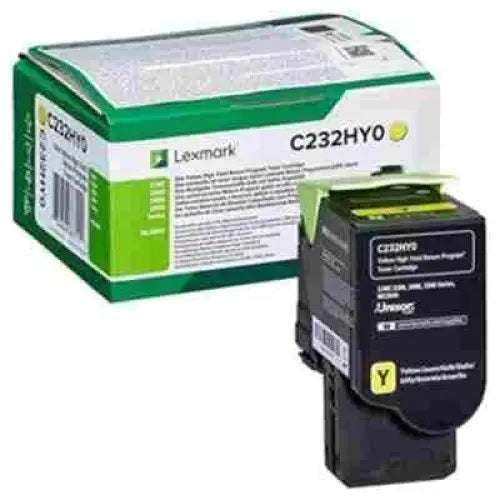 LEXMARK C232HY0 Yellow High Yield Return Program Toner Cartridge - Тонери<<<Консумативи - Лазер<<<Печат Сканиране и