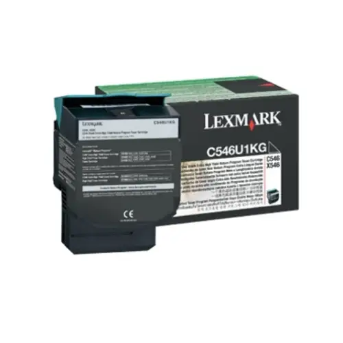 LEXMARK C546 X546 toner cartridge black extra high capacity 8.000 pages 1-pack return program - Тонери<<<Консумативи