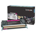 LEXMARK C746 C748 7K toner cartridge magenta standard capacity 7.000 pages 1-pack With returnprogram