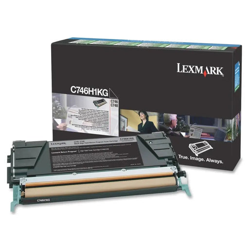 LEXMARK C746 C748 toner cartridge black standard capacity 12.000 pages 1-pack - return program - Тонери<<<Консумативи
