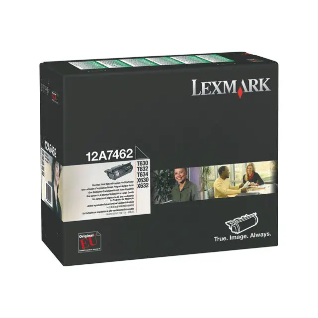 LEXMARK T63X toner cartridge black high capacity 21.000 pages 1-pack return program - Тонери<<<Консумативи