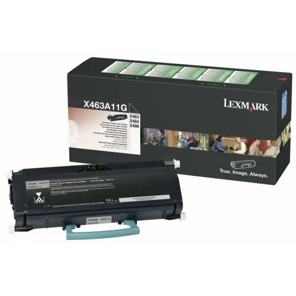 LEXMARK X463 X464 X466 toner cartridge black standard capacity 3.500 pages 1-pack return program - Тонери<<<Консумативи