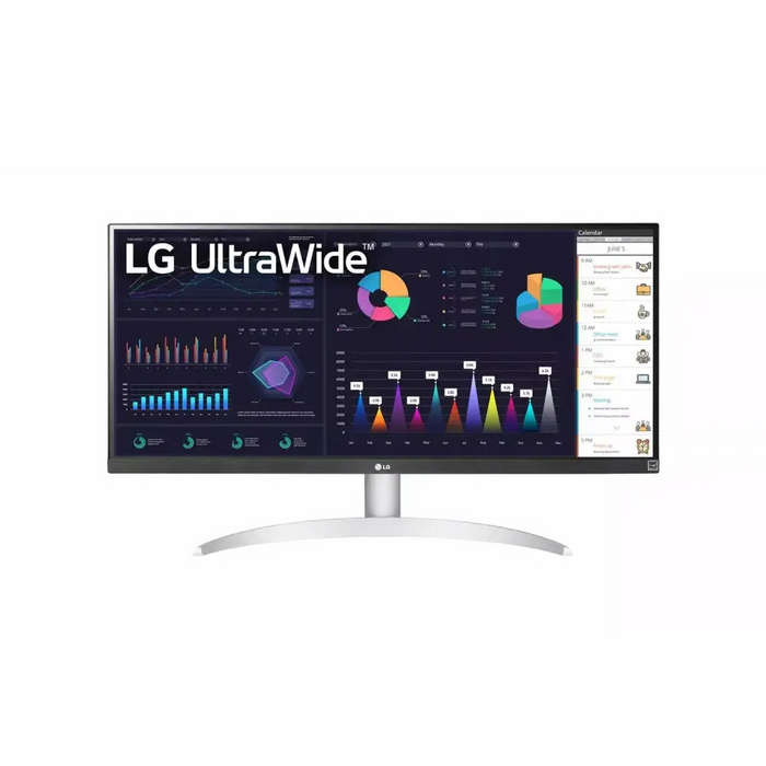 LG 29WQ600-W 29’’ UltraWide Full HD IPS Panel 1ms MBR 1000:1 250 cd/m2 21:9 2560 x 1080 HDR 10 sRGB 99% FreeSync 100Hz