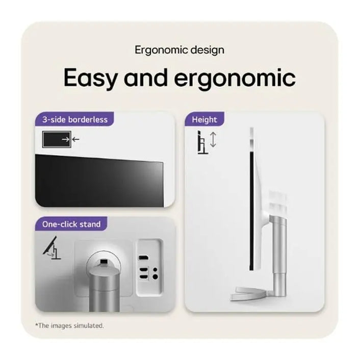 LG 32UN650K-W 31.5’’ UltraFine UHD LED AG IPS DCI-P3 95% 5ms 350 cd/m2 1000:1 3840x2160 HDR 10 HDMI DisplayPort Radeon