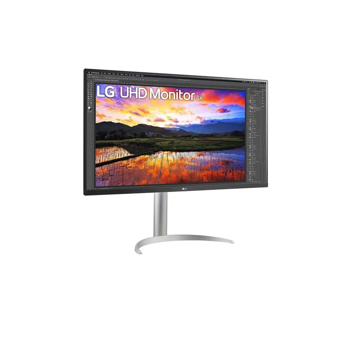 LG 32UP55NP-W computer monitor 80 cm (31.5’’) 3840 x 2160 pixels 4K Ultra HD White