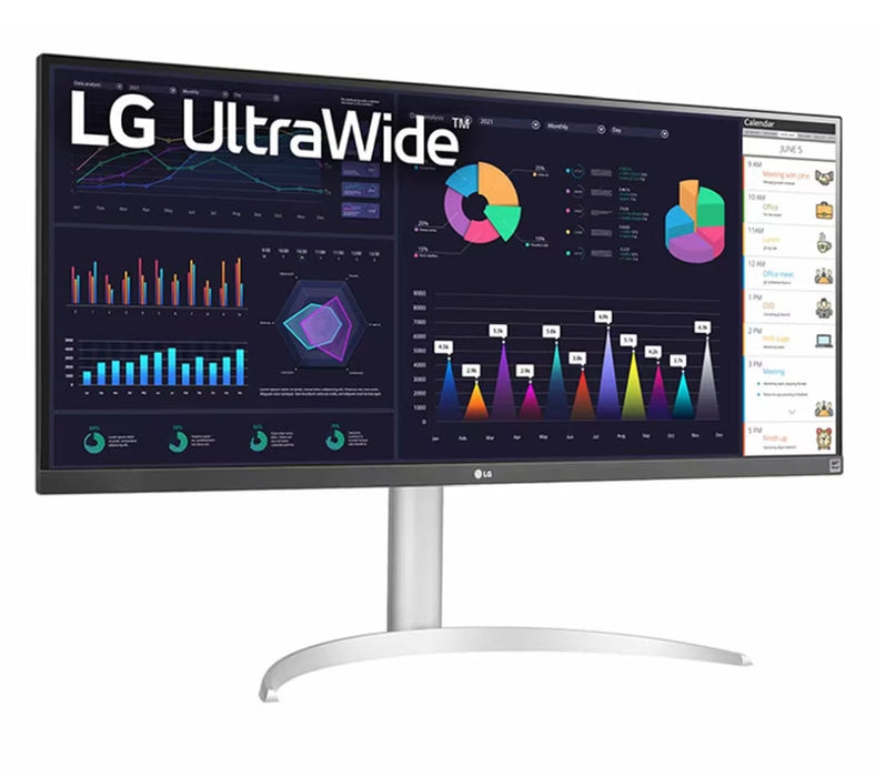 LG 34WQ650-W 34’’ UltraWide AG IPS Panel 5ms 1ms MBR 1000:1 400 cd/m2 21:9 2560x1080 HDR 400 sRGB over 99% Radeon
