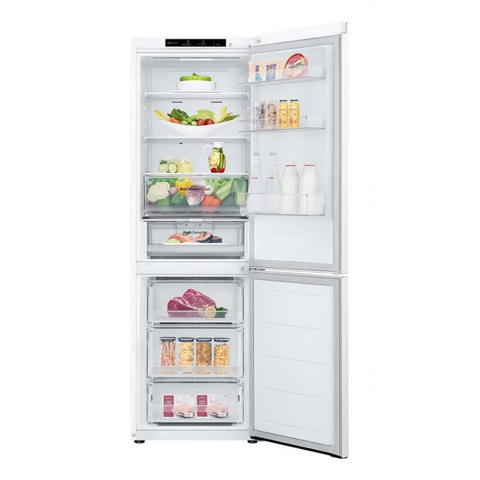LG GBV3100ESW fridge-freezer Freestanding 344 L E White - Freestanding refrigerator-freezers