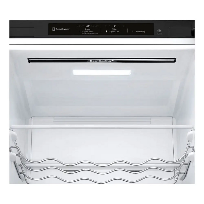 LG GBV3200DEP fridge-freezer Freestanding 387 L D Black - Freestanding refrigerator-freezers