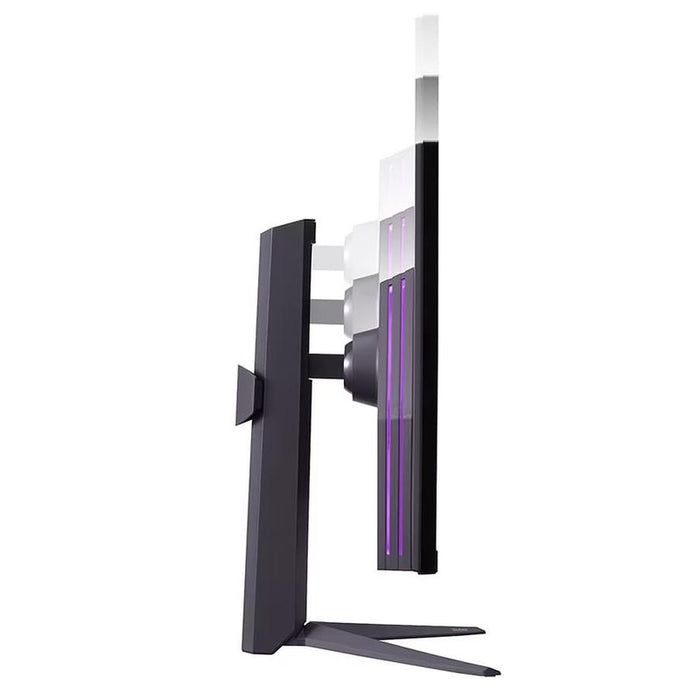 LG 27GR93U-B, 27", UltraGear IPS 1ms, AG, UHD 4K (3840x2160), 144Hz, HDR 400, 1000:1, 400cd/m2, DCI-P3 95%, USB3.0 (1up/2down), VRR, AMD Free-sync, NVIDIA G-Sync, HDMI, DisplayPort, Height Adjustable, Pivot, Tilt, Headphone Out, Black