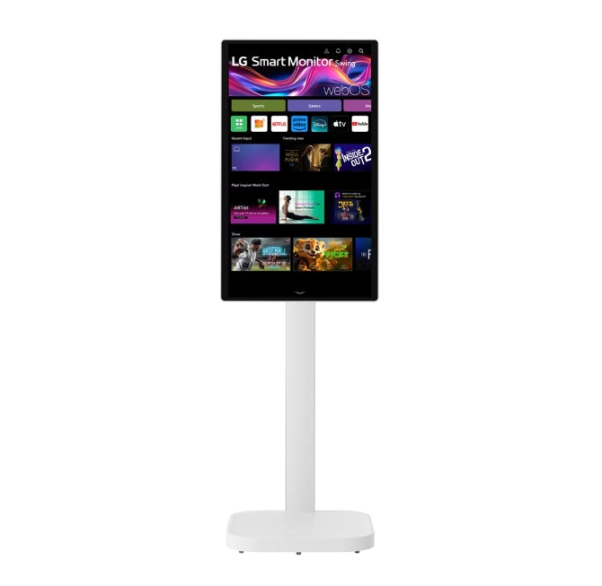 LG 32U889SA-W, 31.5" IPS, Smart webOS, Touch, Swind, 5ms GtG, 1000:1, 350cd/m2, UHD 4K (3840 x 2160), HDR 10, DCI-P3 95%, 3xUSB Type-C (PD 65W), 2xHDMI, Tilt , Height adjustment, Swivel, Pivot, AirPlay 2, Speacers 5W x 2, LG Switch, White