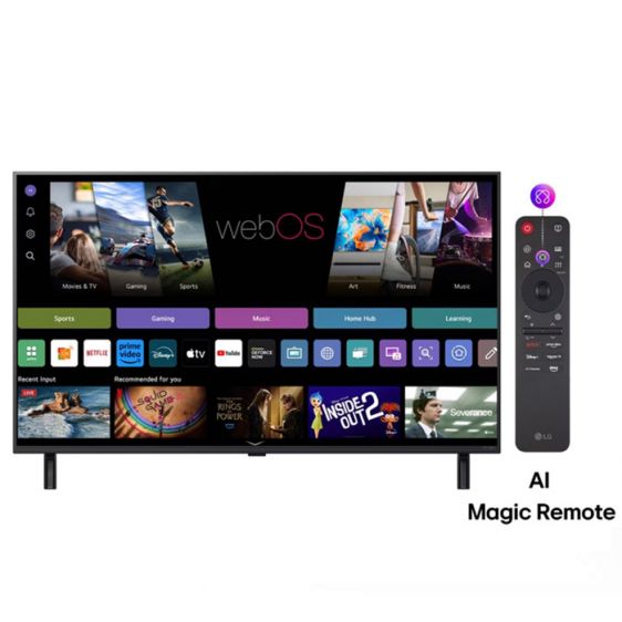 TV LG 43QNED80A6A, 43"(108 cm), 4K Ultra HD QNED, Smart TV, webOS (2025)