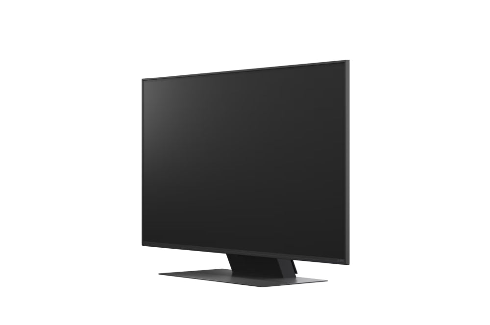 LG 43QNED86A3C, 43" 4K QNED HDR Smart TV, 3840x2160, 60Hz Native (VRR 144Hz), DVB-T2/C/S2, Alpha 7 AI Processor, HDR 10 PRO, webOS 25 ThinQ, 4K Upscaling, WiFi 5, Dolby Vision, Bluetooth 5.1, AirPlay 2, LAN, CI, HDMI, SPDIF, Stand