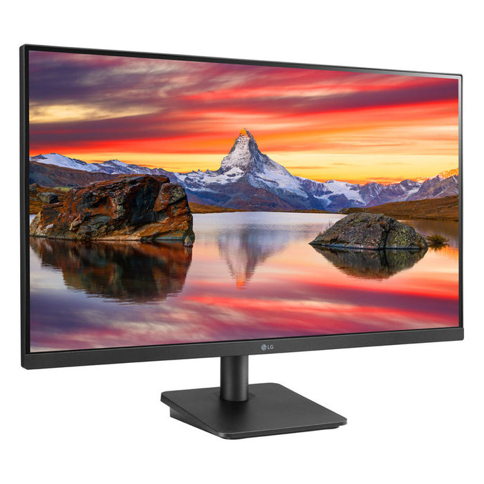 Monitor LG 24MP400P-B 0.275 mm, 178°/178°, IPS, 23.8 ", 60.5 cm, 1920x1080, 75.00 Hz, 5.00 ms, HDMI, BLACK