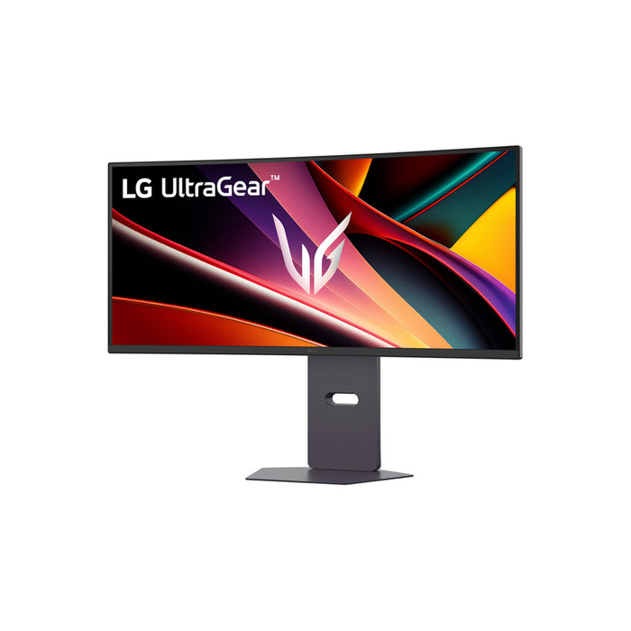 LG 34G600A-B, 34", UltraGear 21:9 Curved, VA, 1ms MBR, 5ms, WQHD (3440x1440), 160Hz, HDR 10, 4000:1, 300cd/m2, sRGB 99%, Free-sync, NVIDIA G-SYNC Compatible, VRR, HDMI, DP, Speakers 5Wx2, LG Switch, Height, Swivel, Tilt, Black