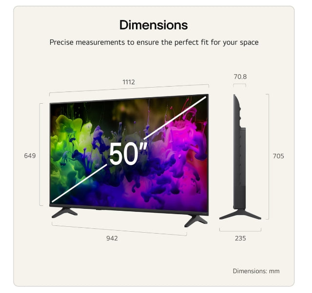 TV LG LED 50QNED7EB3C
