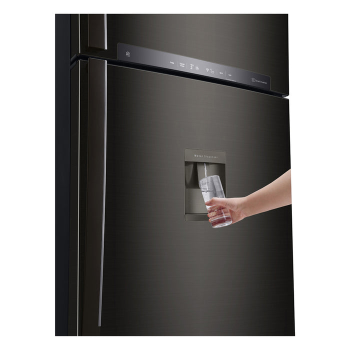 LG GTF744BLPED top chamber refrigerator