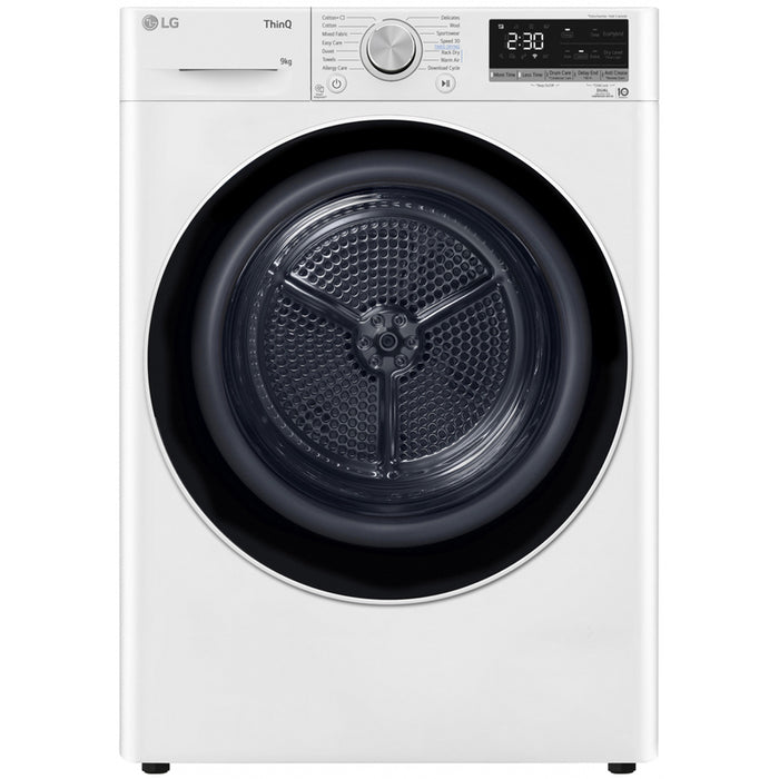 LG RH90V9AV4N CONDENSATION HEAT PUMP Tumble Dryer, 9.0 kg