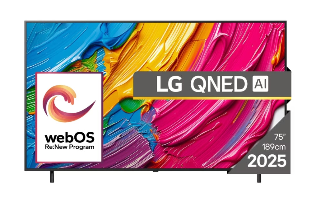 TV LG 75QNED80A3A, 75"(189 cm), QNED AI QNED80 4K Smart TV 2025