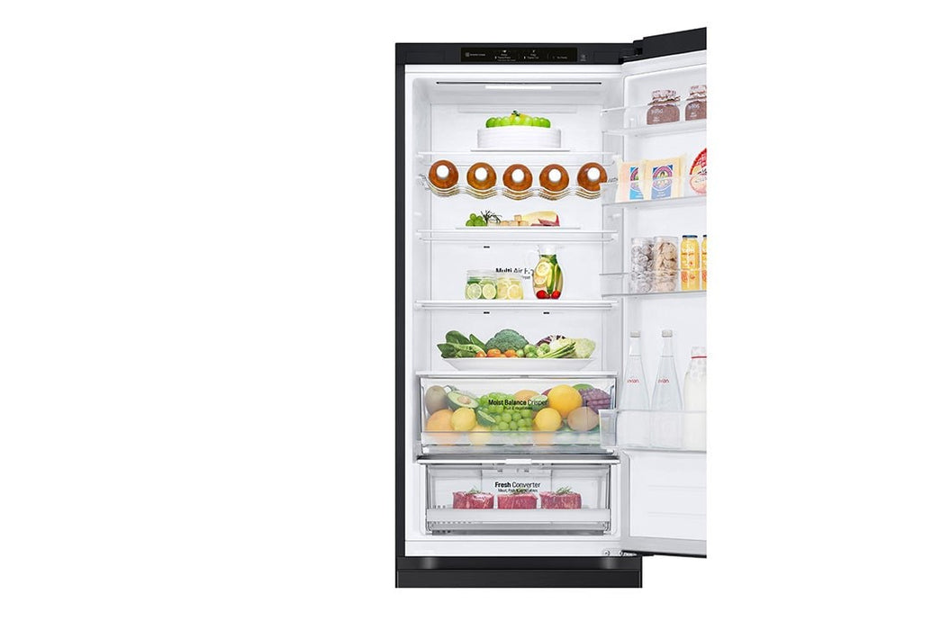 LG GBV5240DEP fridge-freezer Freestanding 387 L D Black