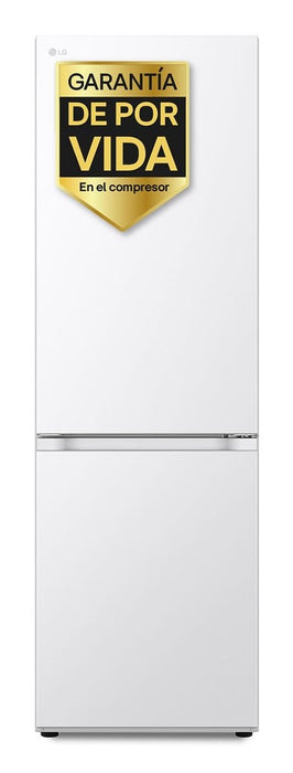 LG GBV3100ESW fridge-freezer Freestanding 344 L E White
