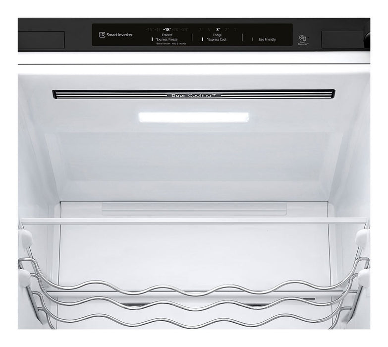 LG GBV3200DEP fridge-freezer Freestanding 387 L D Black