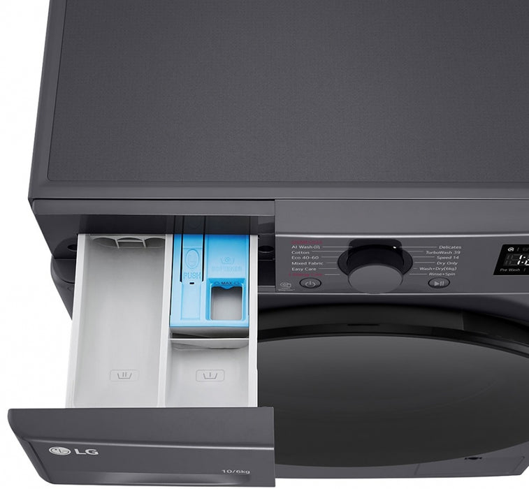 Washing Machine with Dryer LG F4DR510S2M