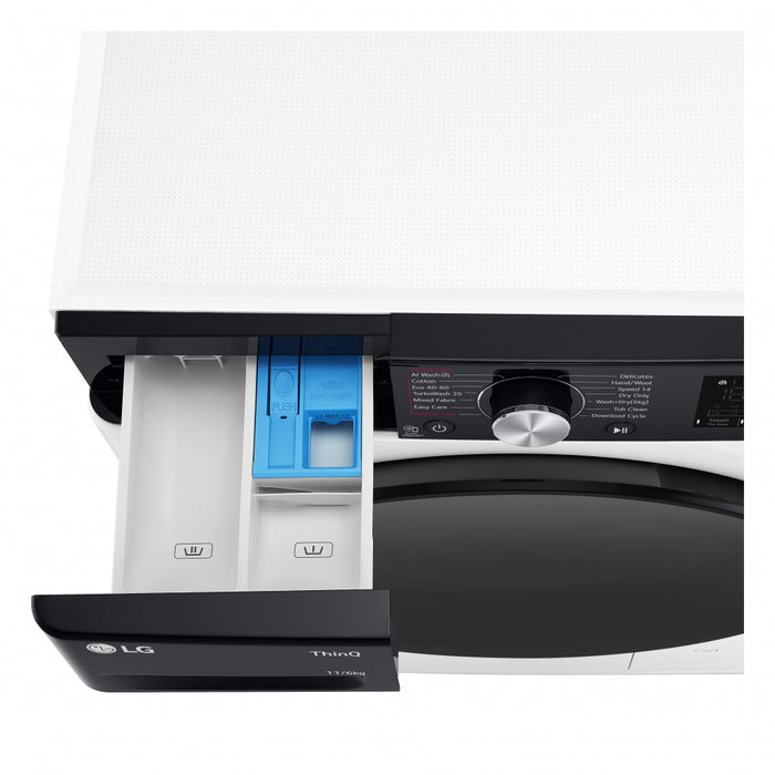 Washer with Dryer LG F4DR711S2H