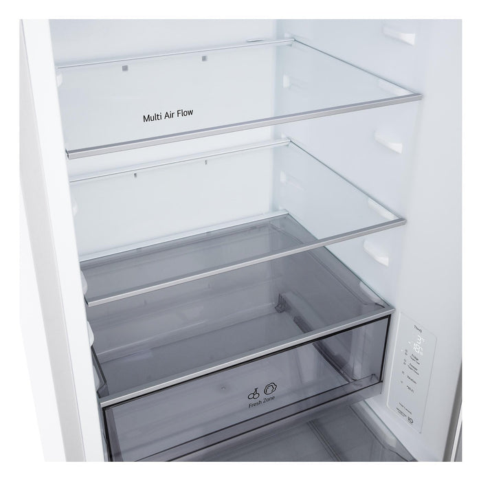 Refrigerator with freezer LG GBBSJ10DSW, 333 l, D, No Frost, White