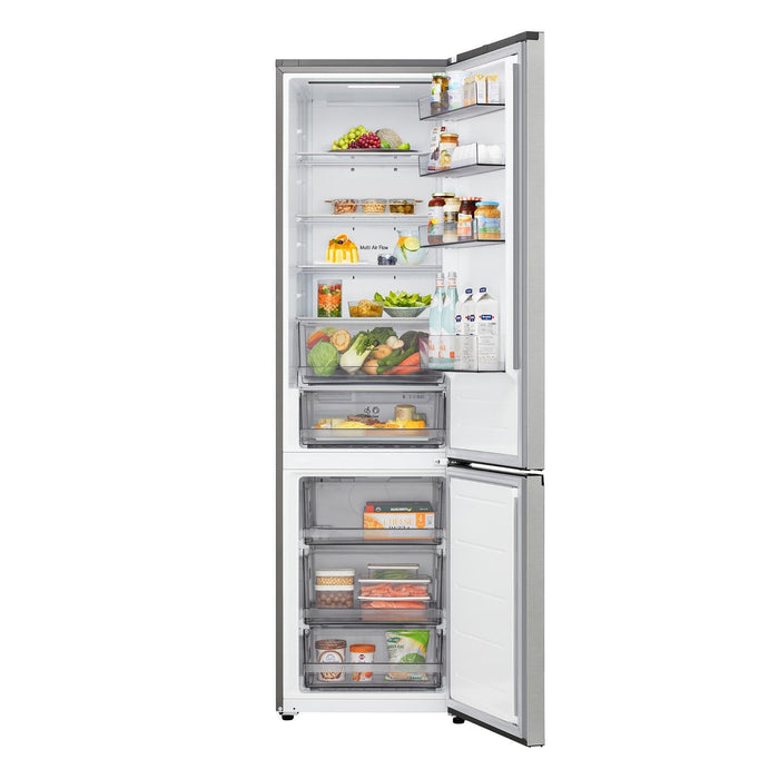 Refrigerator with freezer LG GBBSJ20EPY, 375 l, E, No Frost, Stainless steel