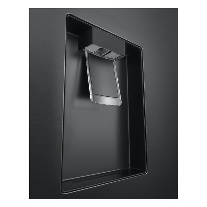 Refrigerator with freezer LG GBF3102EEV*** , 343 l, E , No Frost , Black stainless steel