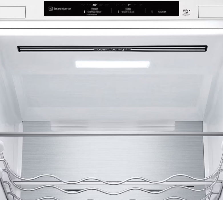 Refrigerator with freezer LG GBV7280CSW
