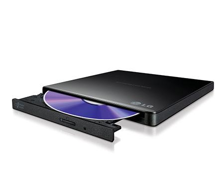 External USB DVD recorder LG GP57EB40, USB 2.0, Black