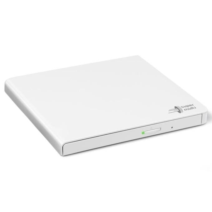 External USB DVD recorder LG GP57EW40, USB 2.0, White