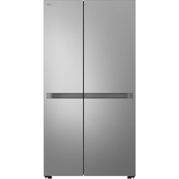 Side-by-Side Refrigerator LG GSBC40PYPE, 664 l, E, No Frost, Stainless Steel