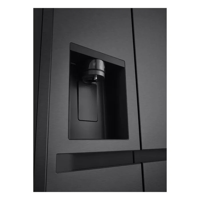 Side-by-Side Refrigerator LG GSLC40EPPE, 638 l, E, No Frost, Black