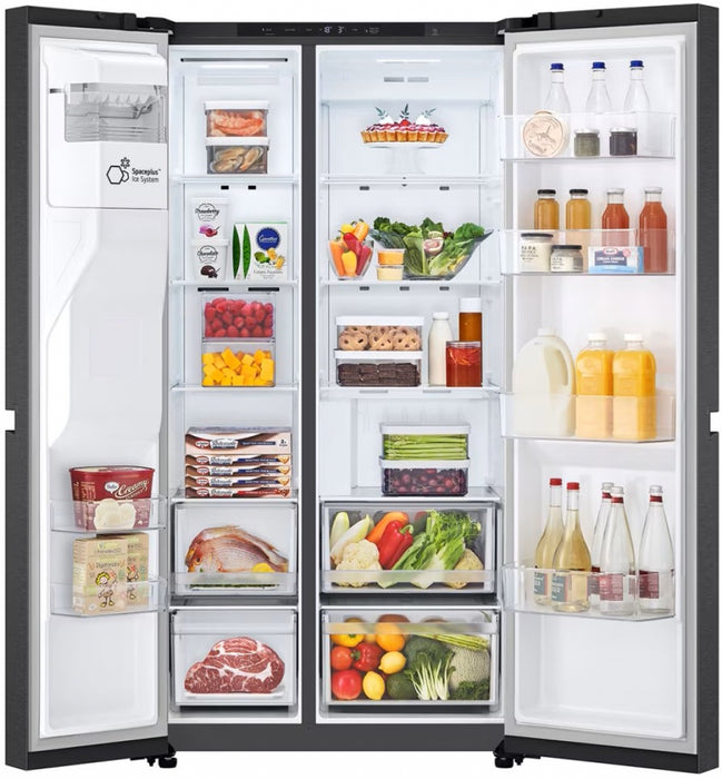 Refrigerator with freezer LG GSLC40EPPE SbS