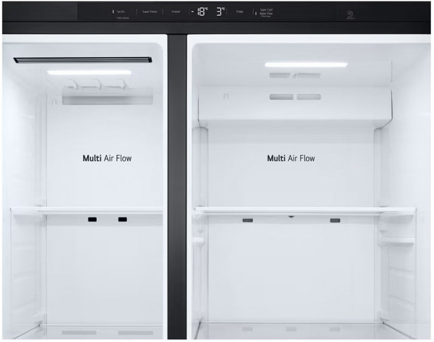 Refrigerator with freezer LG GSLC40EPPE SbS