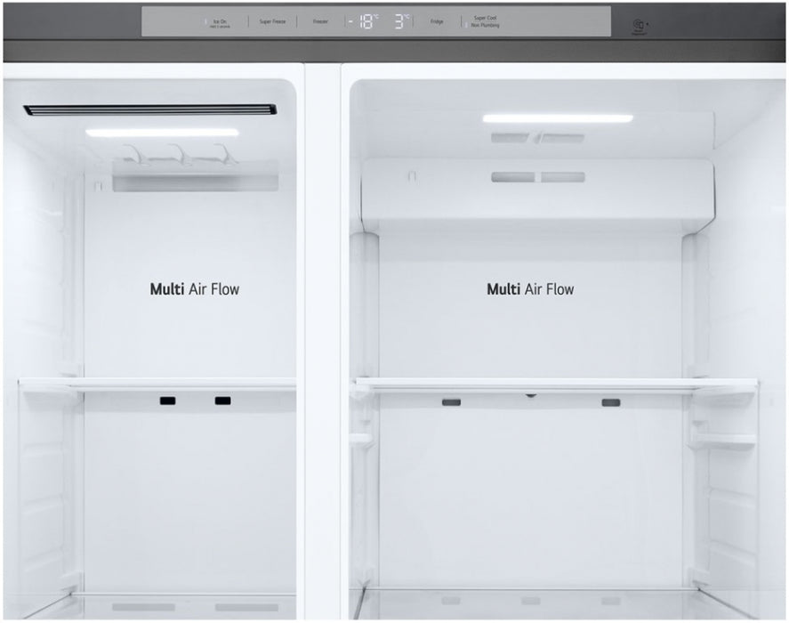 Refrigerator with freezer LG GSLC41PYPE SbS