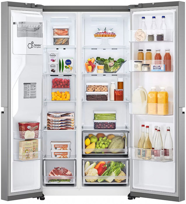 Refrigerator with freezer LG GSLV50PZXE SbS