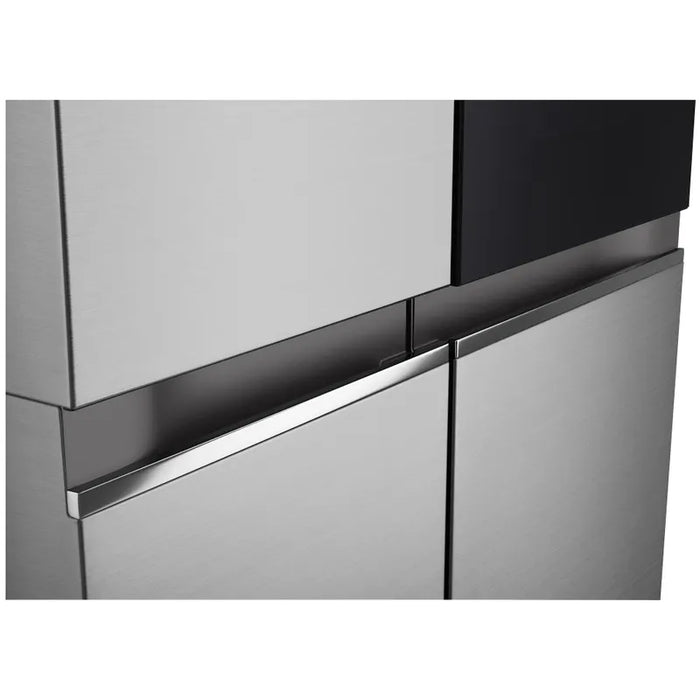 Refrigerator Side-by-Side LG GSVV80PYLL , 655 l, E , No Frost , Inox