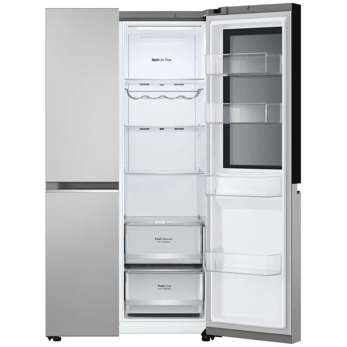 Refrigerator Side-by-Side LG GSVV80PYLL , 655 l, E , No Frost , Inox