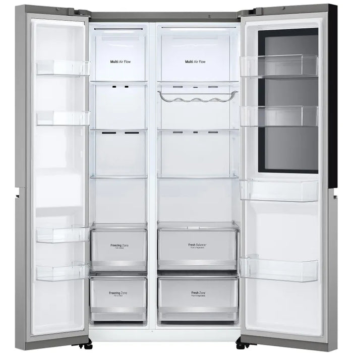 Refrigerator Side-by-Side LG GSVV80PYLL , 655 l, E , No Frost , Inox