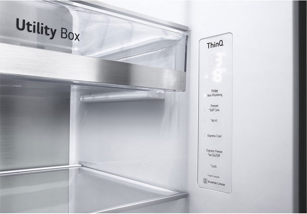 Refrigerator with freezer LG GSXV91MBAE SbS