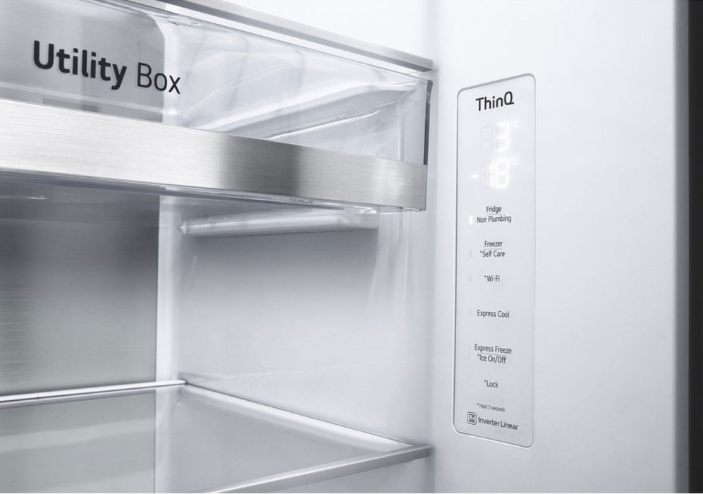 Refrigerator with freezer LG GSXV91MCAE SbS