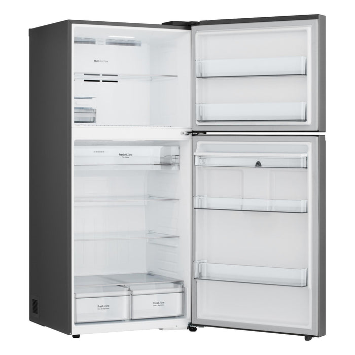 Refrigerator with top chamber LG GTFV61PYBQD, 609 l, E, No Frost, Inox