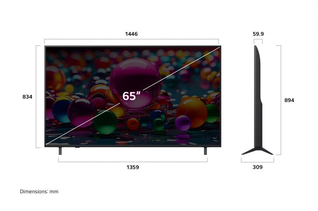 TV LG LED 65UA75003LA
