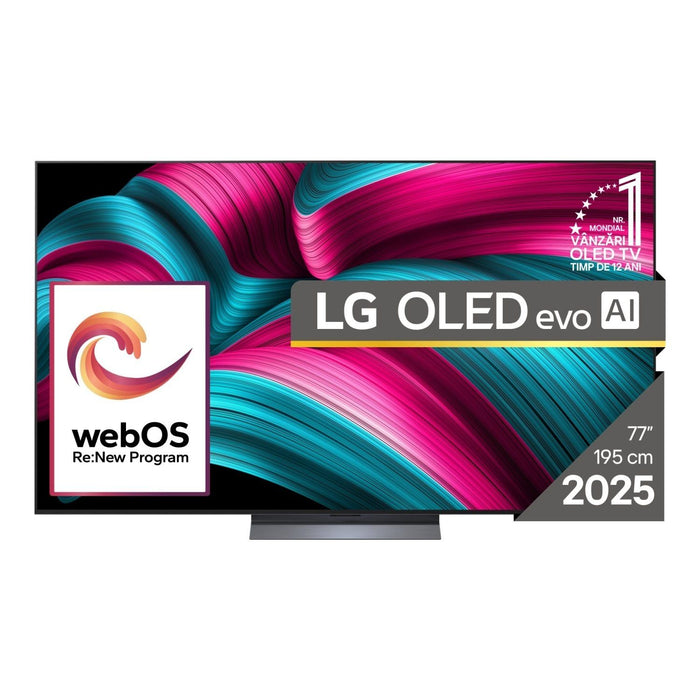 TV LG OLED77C51LA, 77", OLED evo AI C5, 4K Ultra HD, Smart TV (2025)