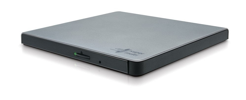 External USB DVD Writer LG GP57ES40, USB 2.0, Silver Grey